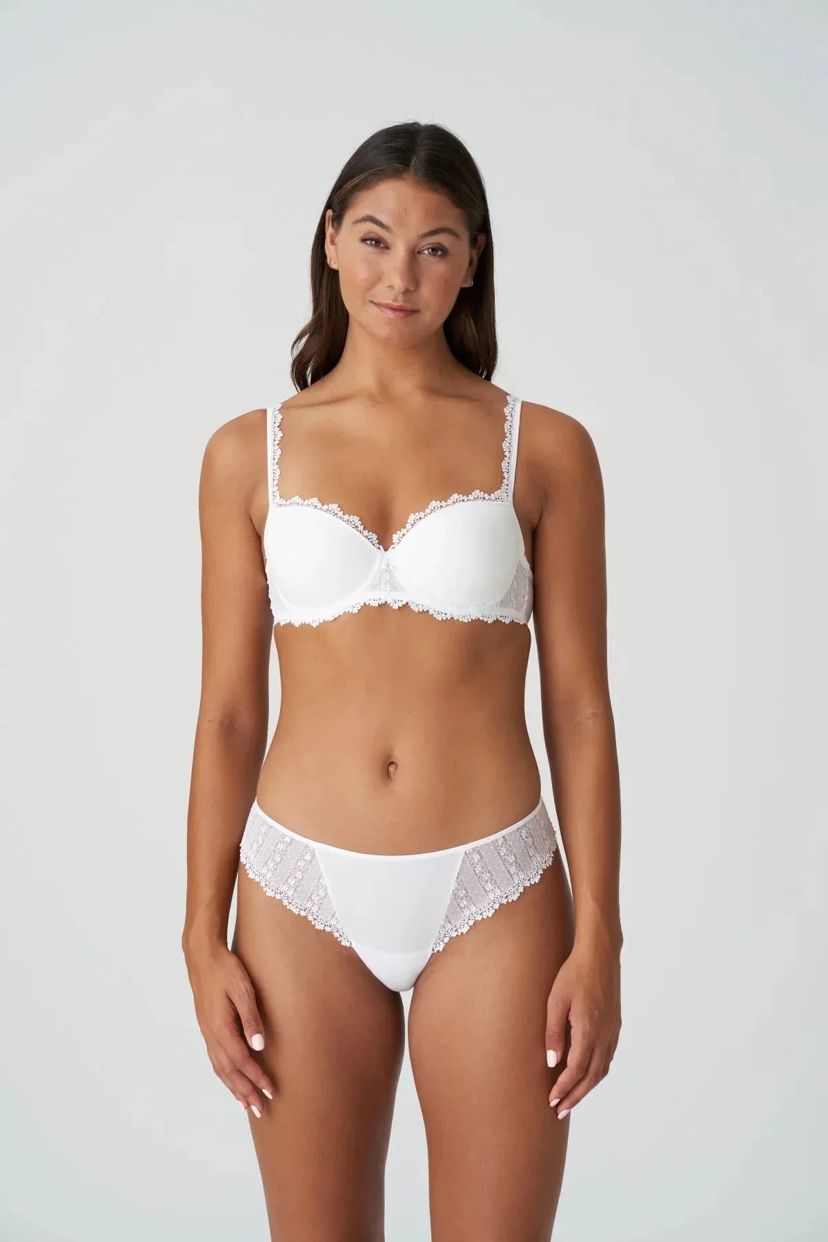 Marie Jo Christy Padded Balcony Bra - White Padded Bra Marie Jo 