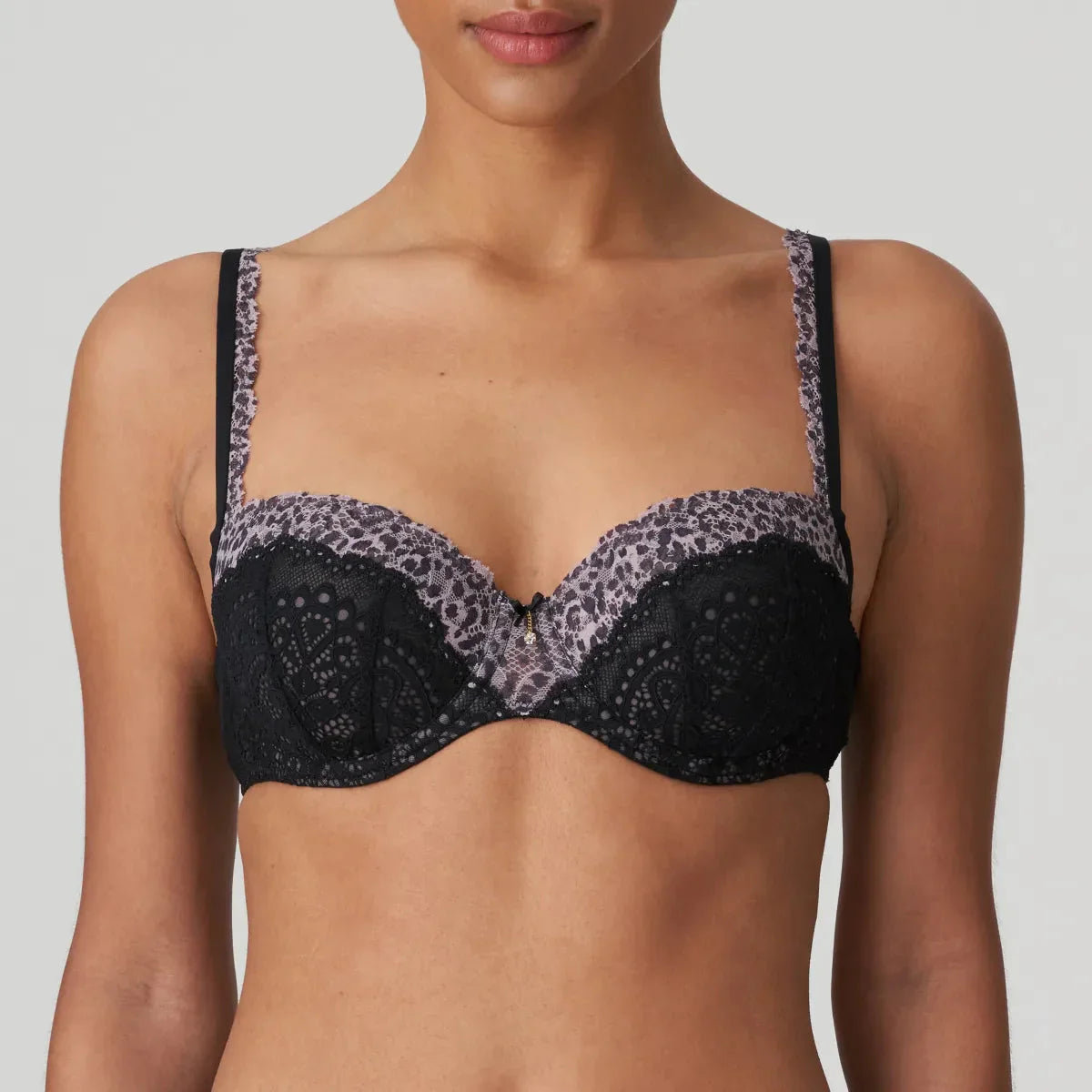 Marie Jo Coely Padded Balcony Bra - Smokey Padded Bra Marie Jo 