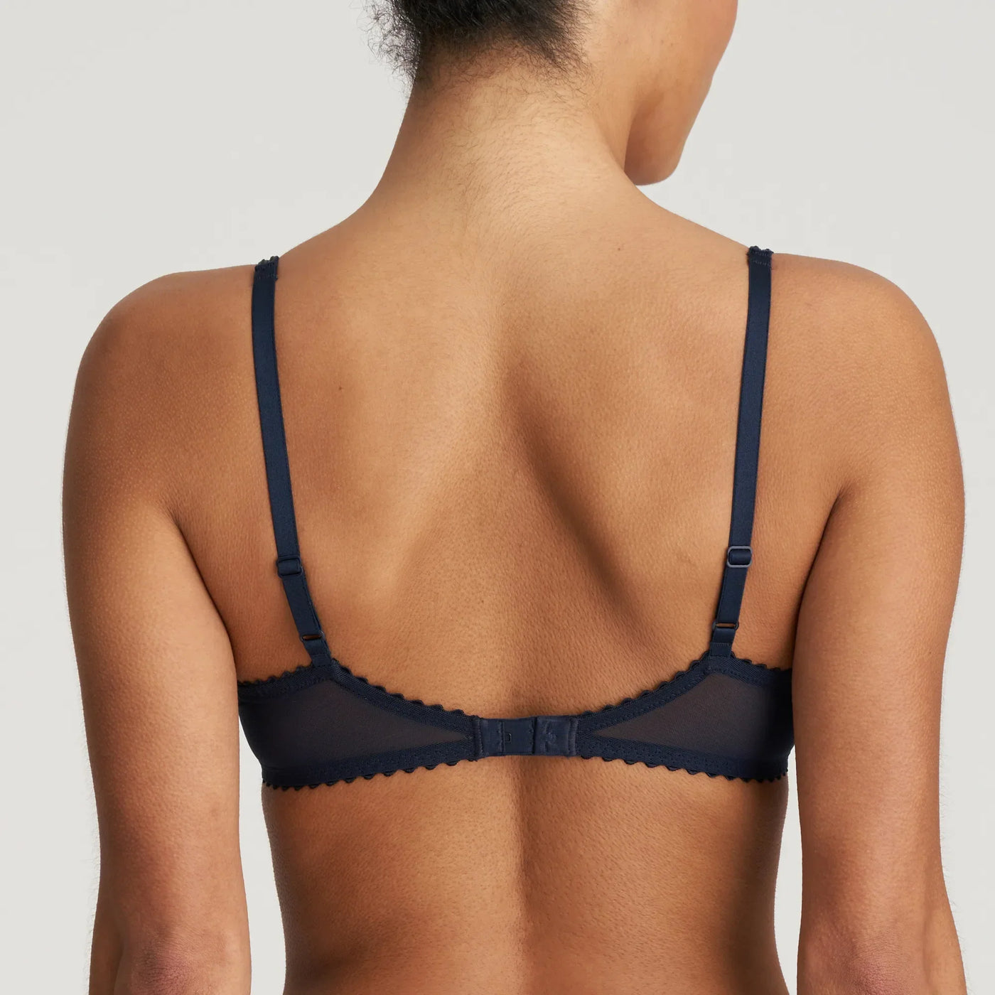 Marie Jo - Jane Soutien-Gorge Balconnet Couture Horizontale Velours Bleu