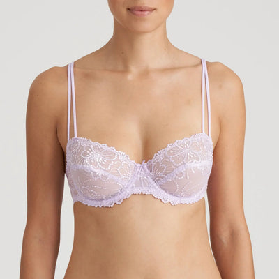 Marie Jo Jane Balcony Bra Horizontal Seam - Pastel Lavender Balcony Bra Marie Jo 