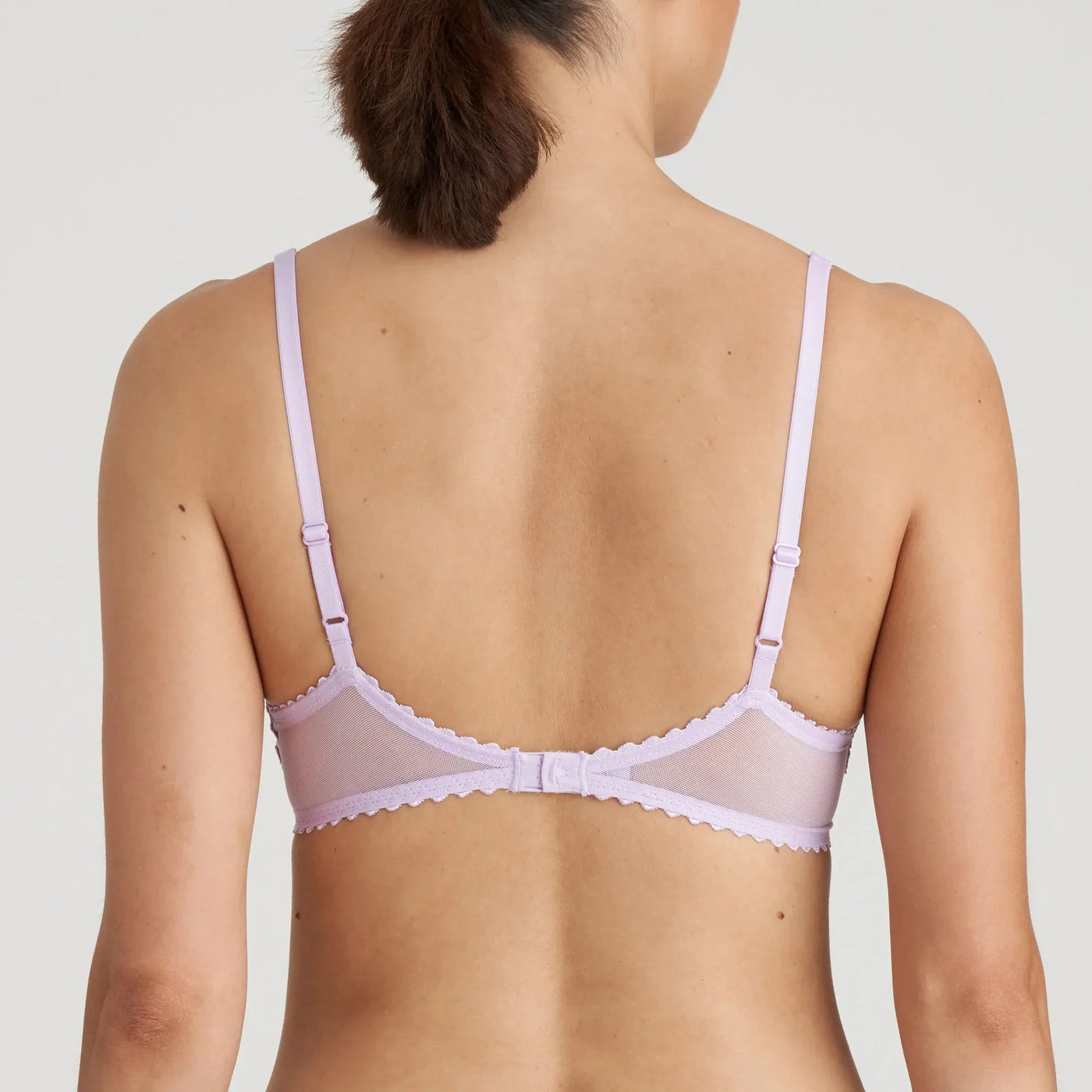 Marie Jo Jane Balcony Bra Horizontal Seam - Pastel Lavender Balcony Bra Marie Jo 