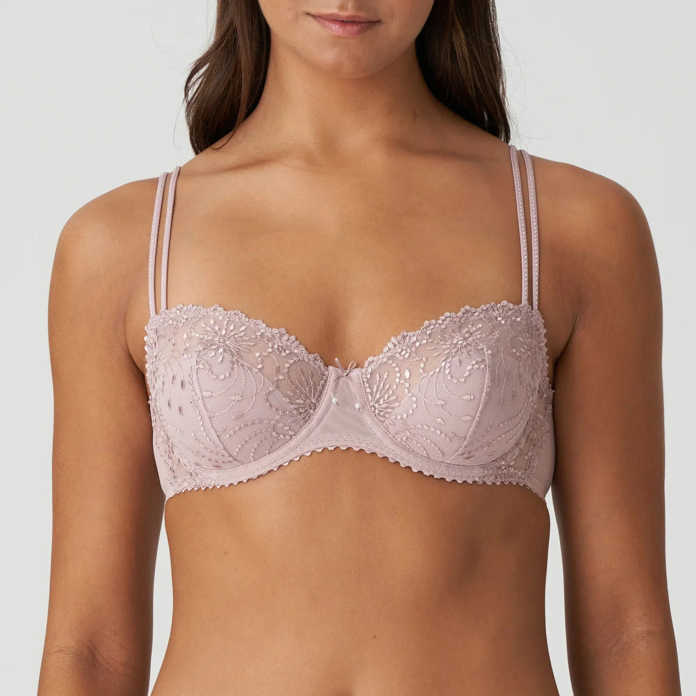 Marie Jo Jane Half Padded Balcony Bra - Bois De Rose Padded Bra Marie Jo 