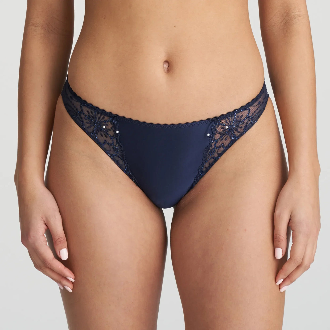 Marie Jo - Jane Slip Rio Velours Bleu