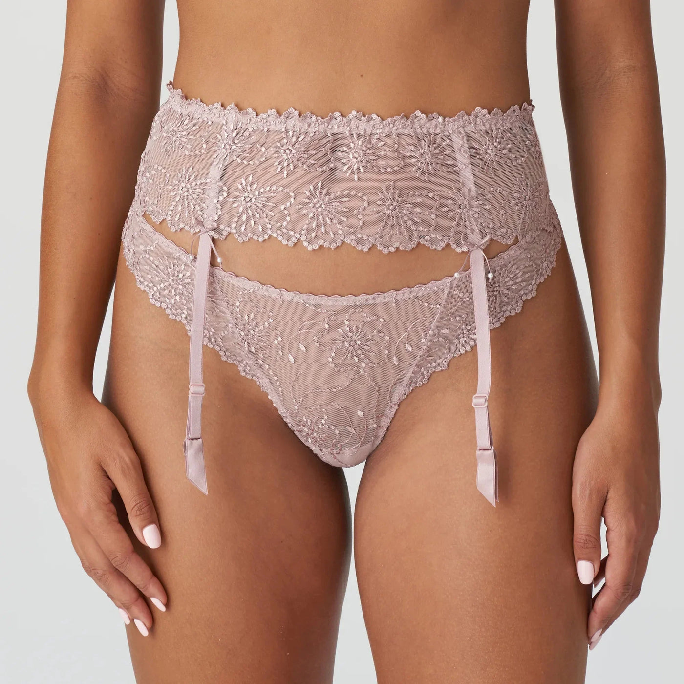 Marie Jo Jane Garter Belt - Bois De Rose Garter Marie Jo 