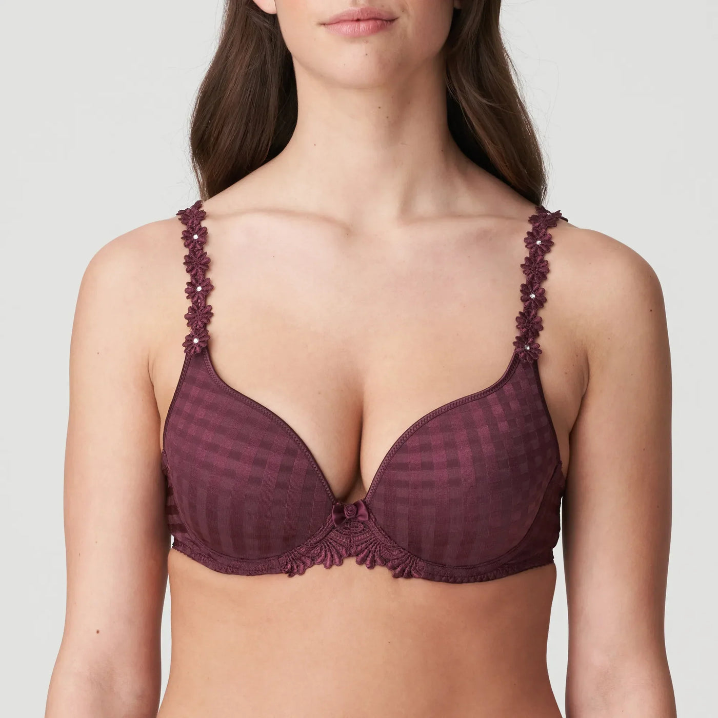 Marie Jo - Avero Soutien-Gorge Rembourré Forme Cœur Vin