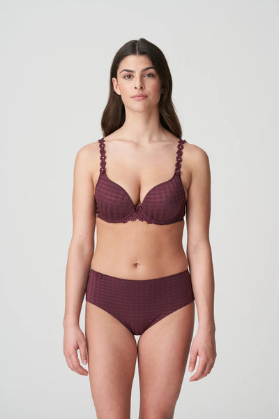 Marie Jo - Avero Soutien-Gorge Rembourré Forme Cœur Vin