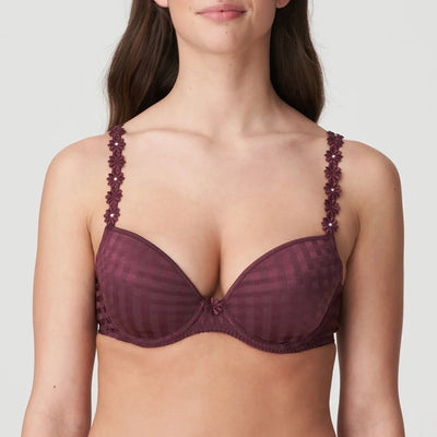 Marie Jo - Avero Soutien-Gorge Plongeant Rembourré Vin