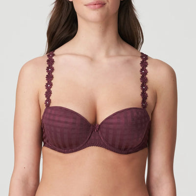 Marie Jo - Avero Soutien-Gorge Balconnet Rembourré Vin