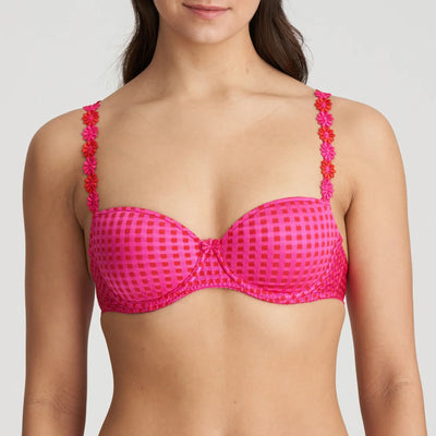 Marie Jo - Avero Soutien-Gorge Balconnet Rembourré Rose Électrique