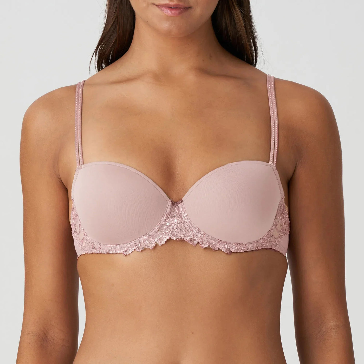 Marie Jo Jane Padded Balcony Bra - Bois De Rose Padded Bra Marie Jo 