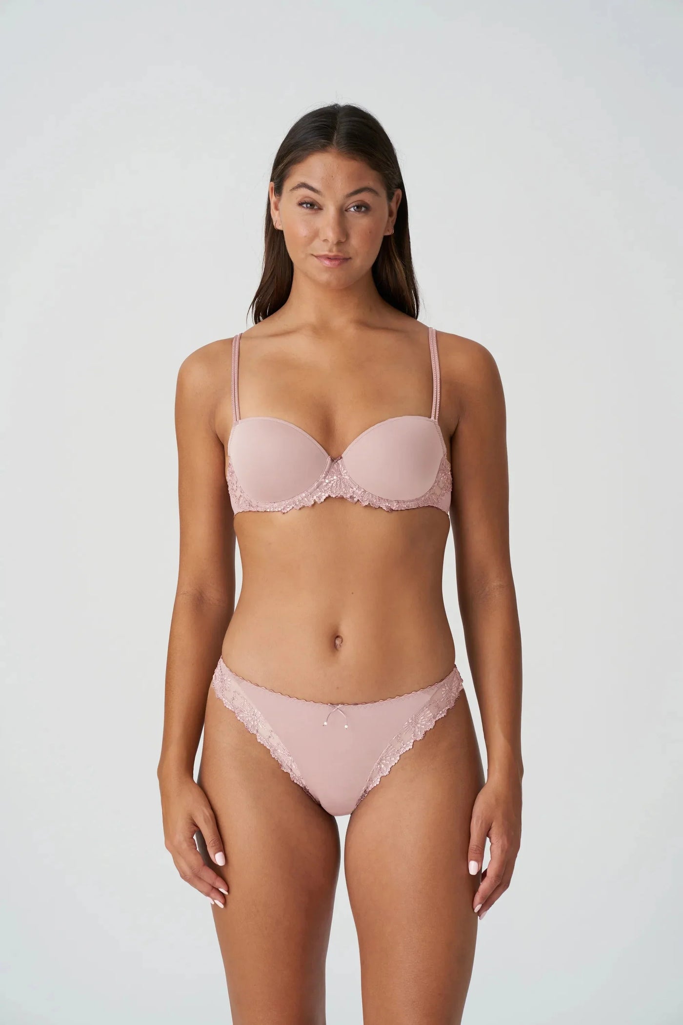 Marie Jo Jane Padded Balcony Bra - Bois De Rose Padded Bra Marie Jo 