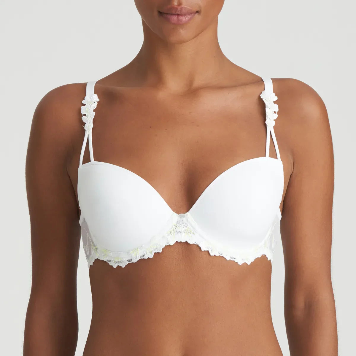 Marie Jo - Leda Soutien-Gorge Plongeant Rembourré Blanc