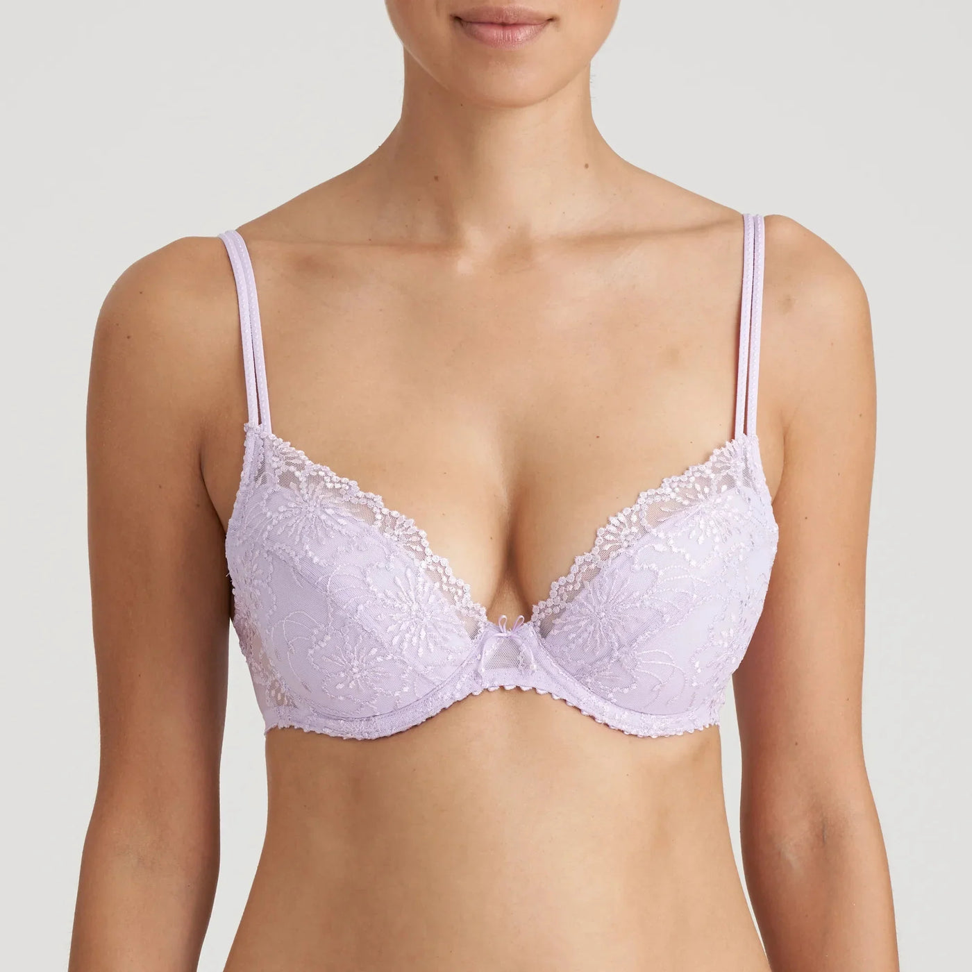 Marie Jo Jane Push Up Bra Removable Pads - Pastel Lavender Push Up Bra Marie Jo 