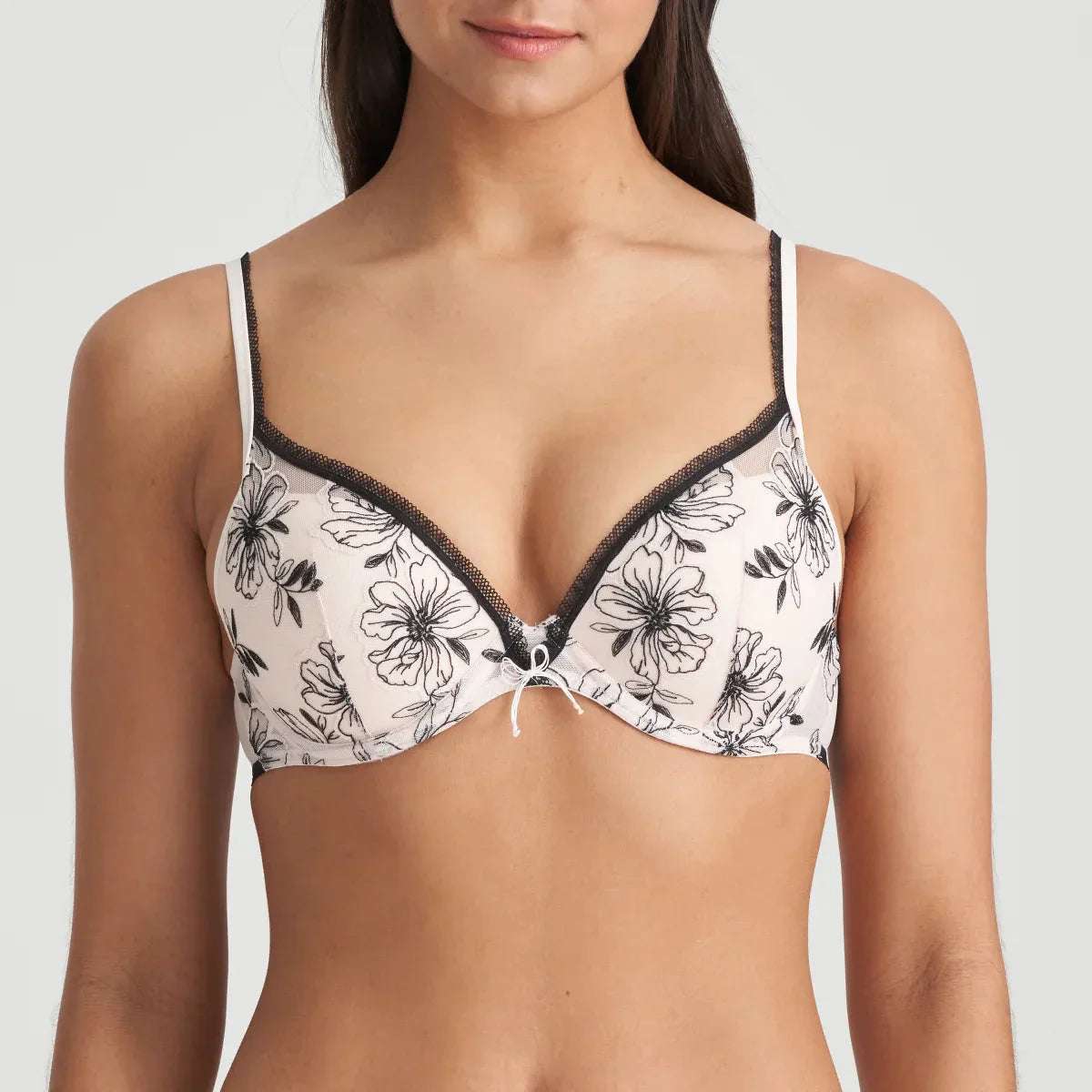 Marie Jo Noorah Push Up Bra - Black Blush Push Up Bra Marie Jo 