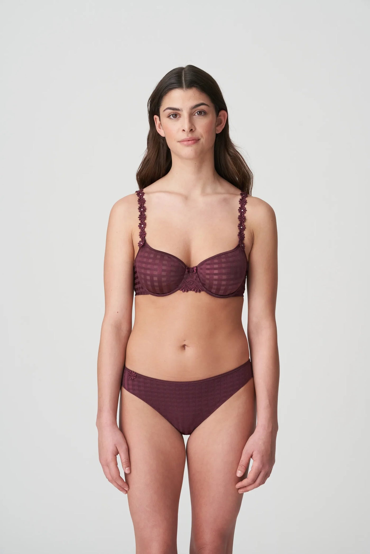 Marie Jo - Avero Soutien-Gorge Plein Bonnet Sans Rembourrage Vin