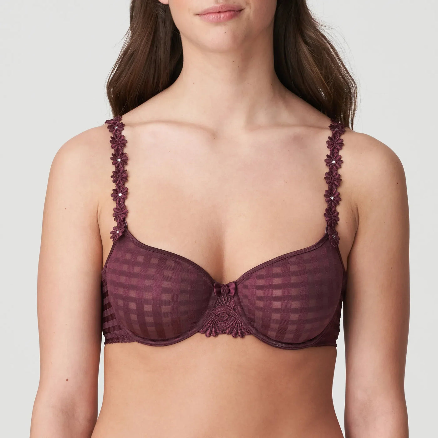 Marie Jo - Avero Soutien-Gorge Plein Bonnet Sans Rembourrage Vin