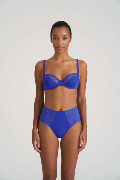 Marie Jo Nellie Half Padded Plunge Bra - Electric Blue Plunge Bra Marie Jo 