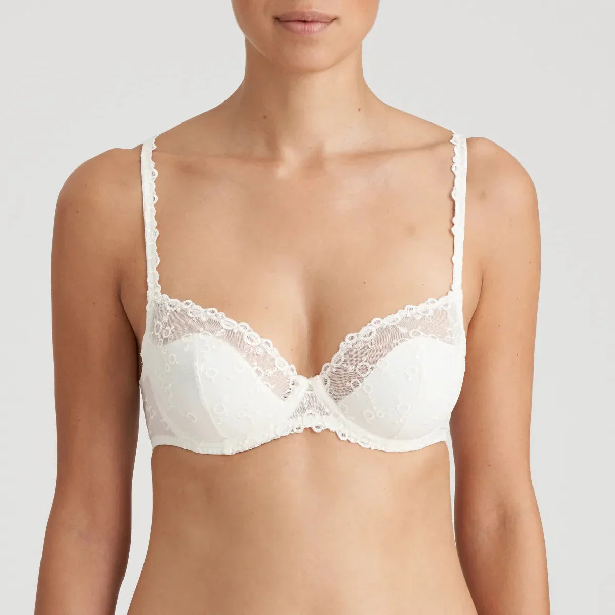 Marie Jo Nellie Half Padded Plunge Bra - Natural Plunge Bra Marie Jo 