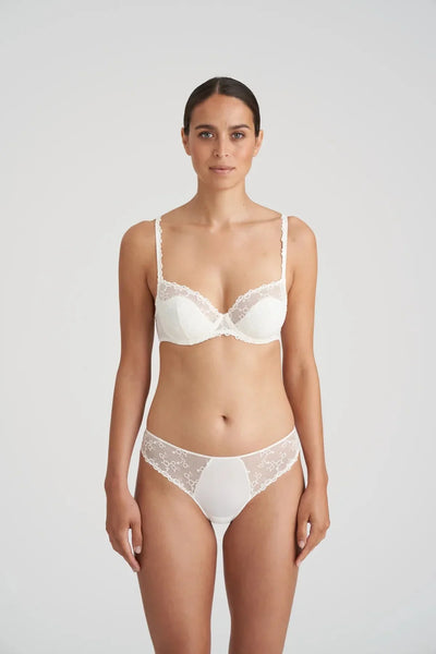 Marie Jo Nellie Half Padded Plunge Bra - Natural Plunge Bra Marie Jo 