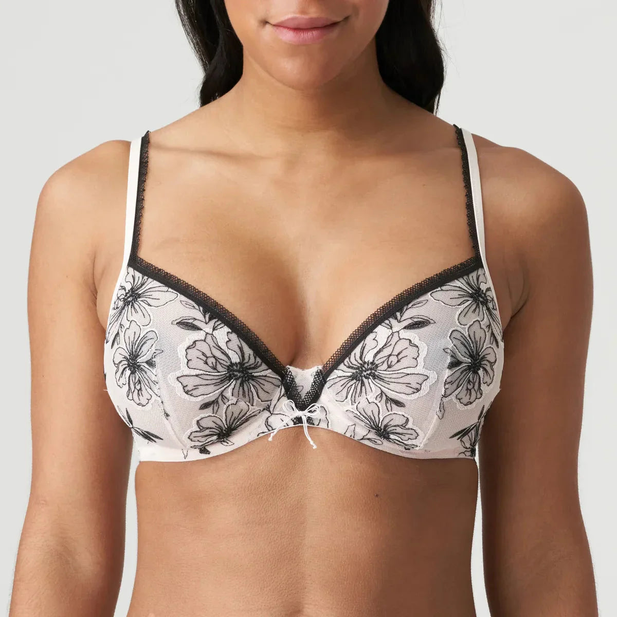 Marie Jo Noorah Plunge Bra - Black Blush Plunge Bra Marie Jo 