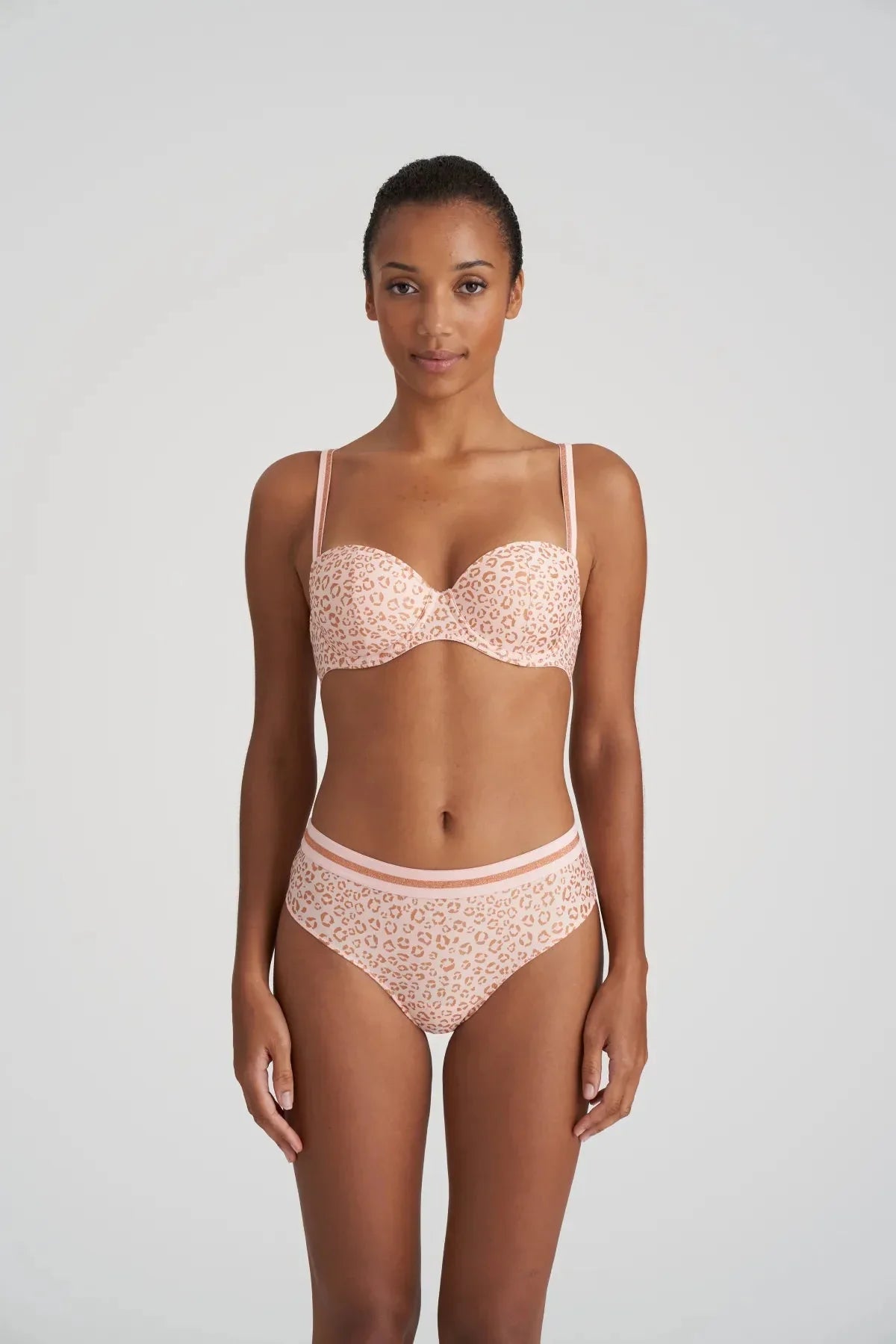 Marie Jo L'Aventure Benicio Padded Balcony Bra - Pearly Pink Padded Bra Marie Jo L'Aventure 