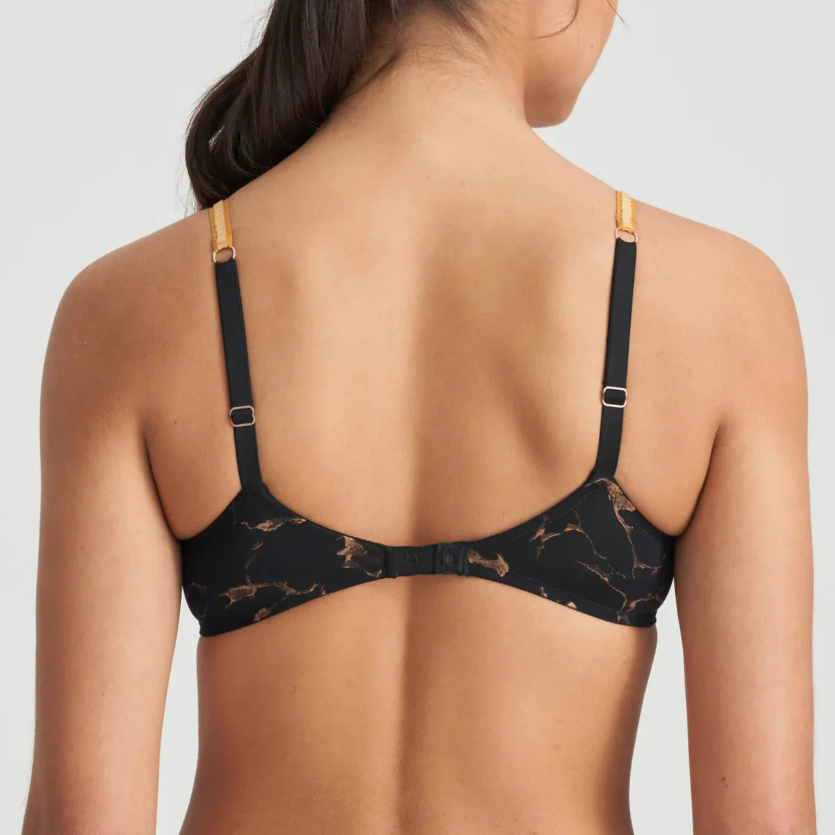 Marie Jo Colin Padded Balcony Bra - Marble Black Balcony Bra Marie Jo 