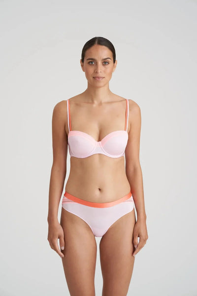 Marie Jo L'Aventure Matthias Padded Balcony Bra - Fifties Pink Padded Bra Marie Jo L'Aventure 