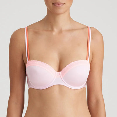 Marie Jo L'Aventure Matthias Padded Balcony Bra - Fifties Pink Padded Bra Marie Jo L'Aventure 