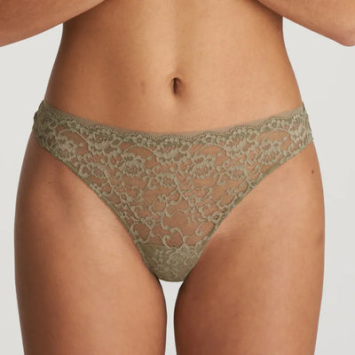 Marie Jo - Color Studio String Dentelle Olive Doré