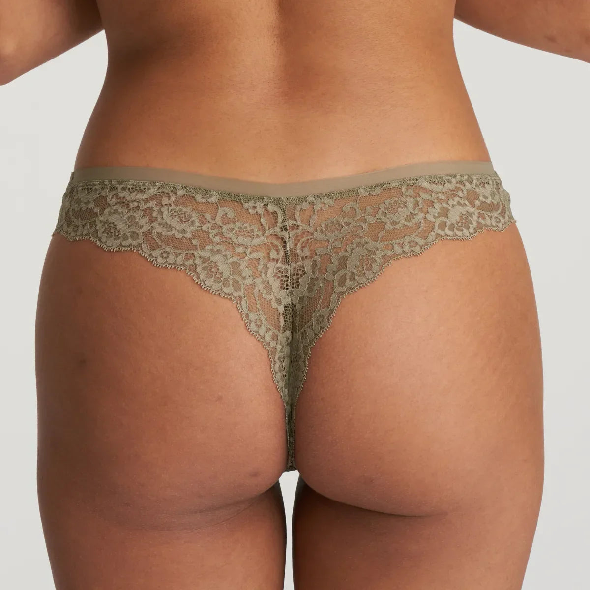 Marie Jo - Color Studio String Dentelle Olive Doré