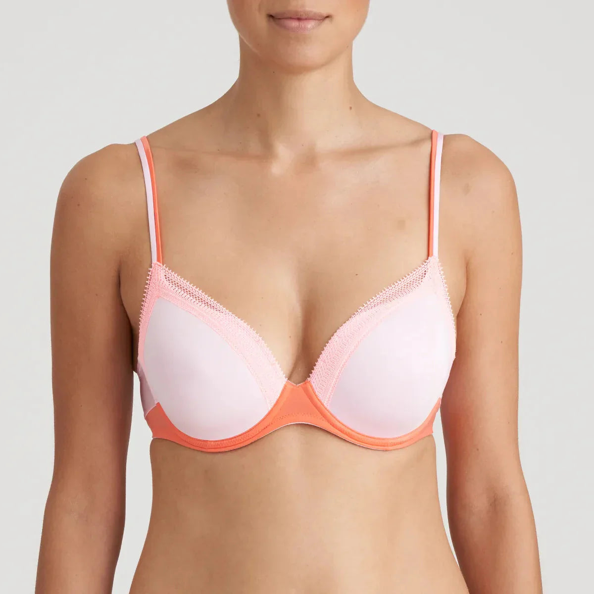 Marie Jo L'Aventure Matthias Padded Triangel Bra - Fifties Pink Triangle Bra Marie Jo L'Aventure 