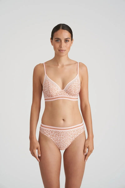 Marie Jo L'Aventure Benicio Plunge Bra Longline - Pearly Pink Plunge Bra Marie Jo L'Aventure 