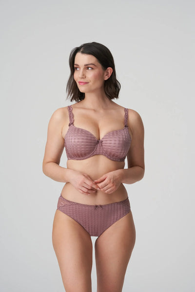 Primadonna - Madison Soutien-Gorge Rembourré Forme Cœur Satin Taupe PrimaDonna Soutien-Gorge Rembourré