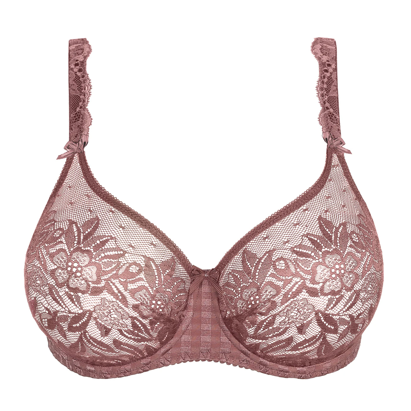 Primadonna - Madison Soutien-Gorge Plein Bonnet Sans Rembourrage Satin Taupe PrimaDonna Soutien Gorge Emboȋtant