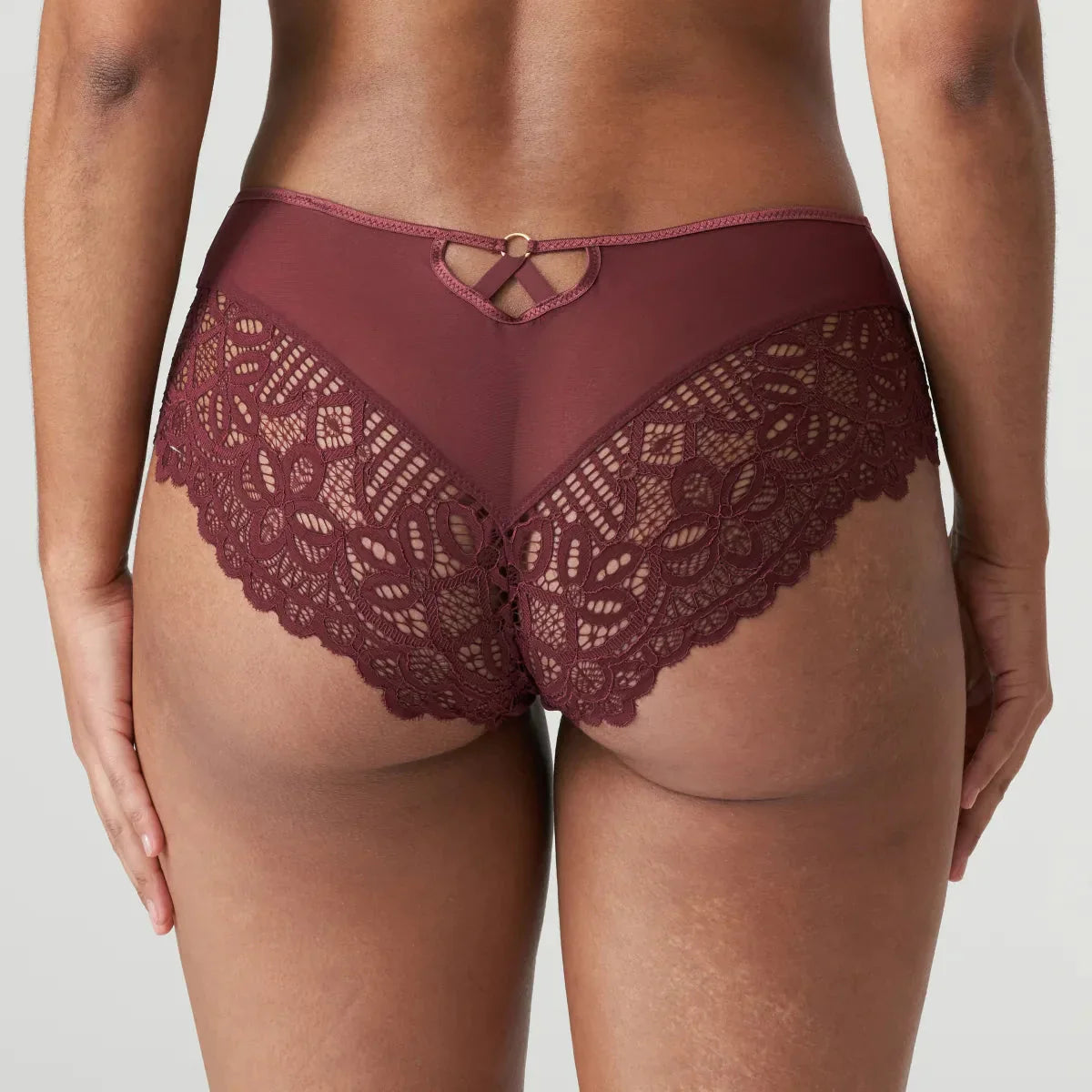 Primadonna Twist First Night Hotpants - Merlot Brief Primadonna Twist 