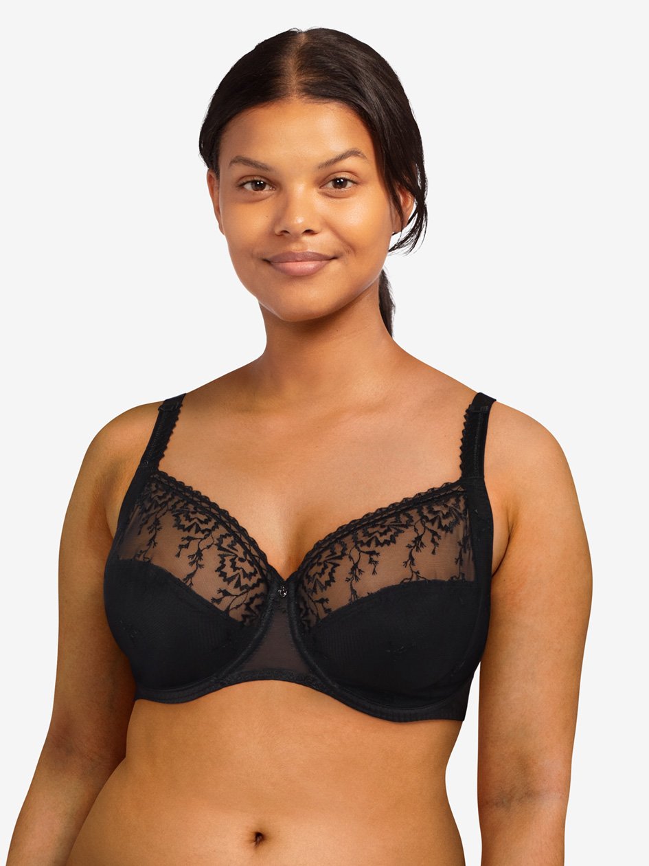 Chantelle - Every Curve Soutien-Gorge À Armatures Très Enveloppant  Noir Chantelle Soutien Gorge Emboȋtant