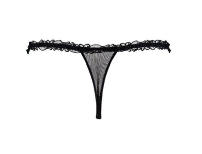 Lise Charmel - Soir de Venise String Sexy Noir Diamant