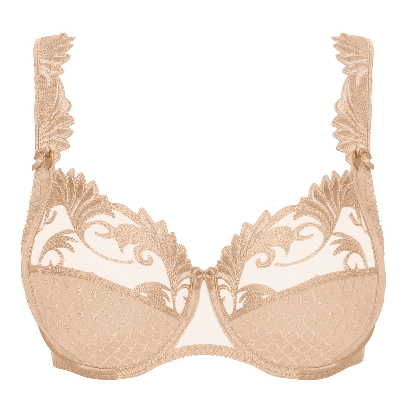 Empreinte - Thalia Soutien Gorge Classique Maille Avec Armatures Caramel