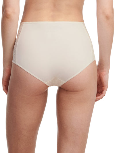 Chantelle Norah High Waisted Covering Full Brief - Pearl Full Brief Chantelle 