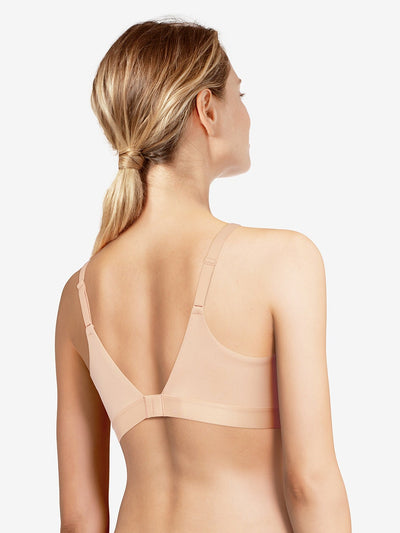 Chantelle Norah Wirefree Support Bra - Golden Beige Soft Bra Chantelle 