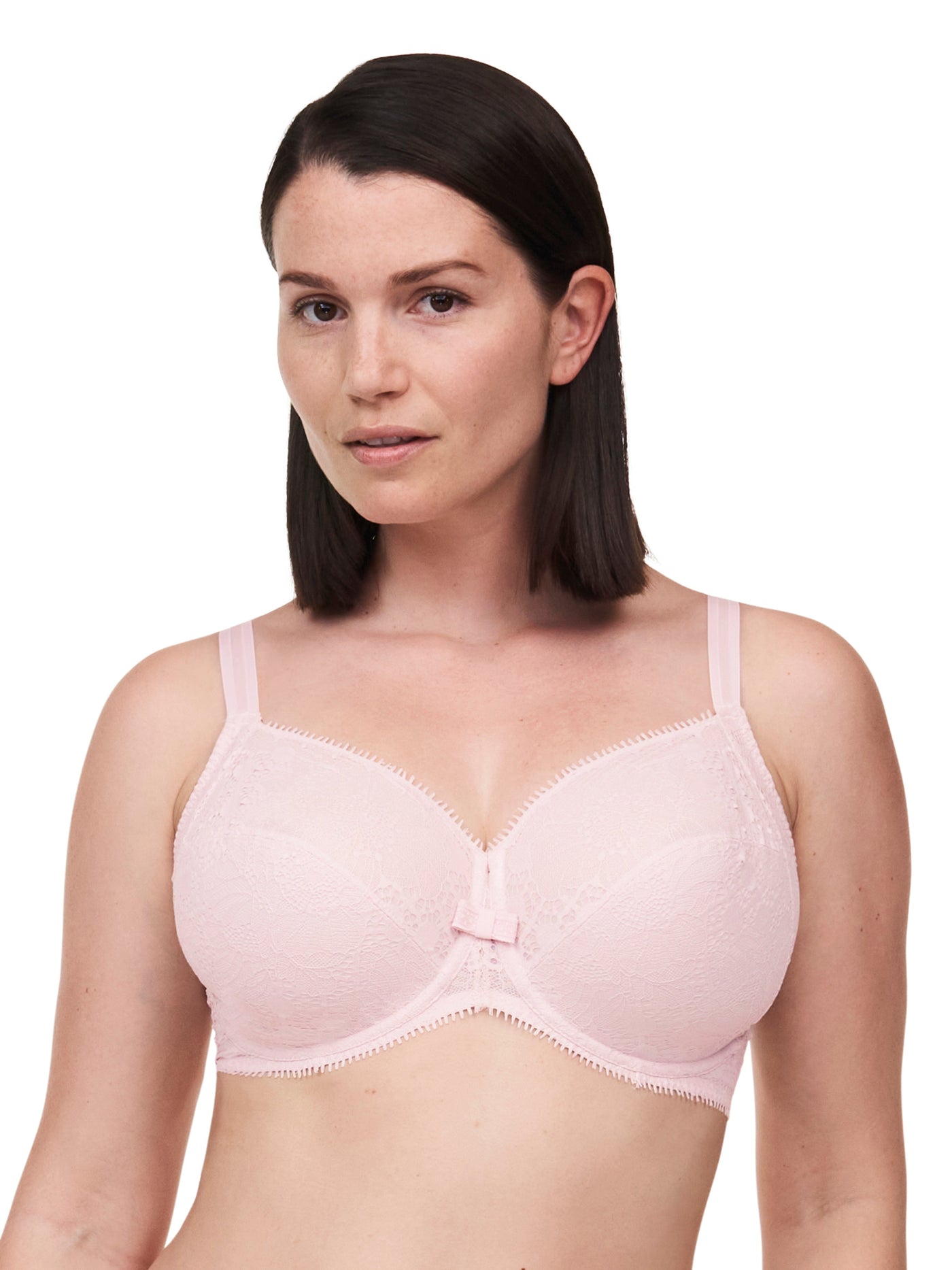 Chantelle Day To Night Very Covering Underwired Bra - Porcelain Pink Full Cup Bra Chantelle 