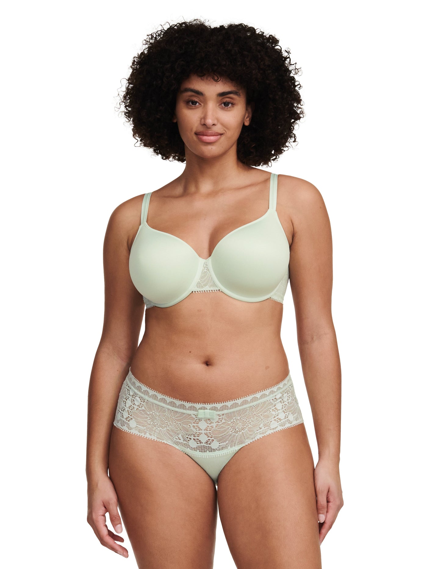 Chantelle Day To Night Covering Memory Bra - Green Lily Padded Bra Chantelle 