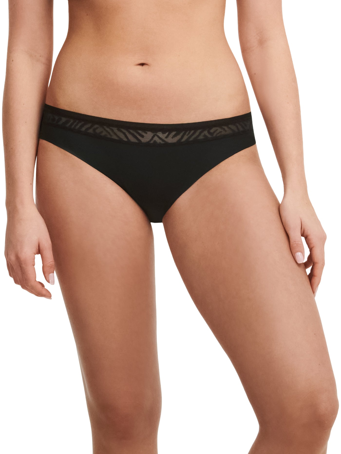 Chantelle - Graphic Allure Evolutive Brief Black Brief Chantelle 