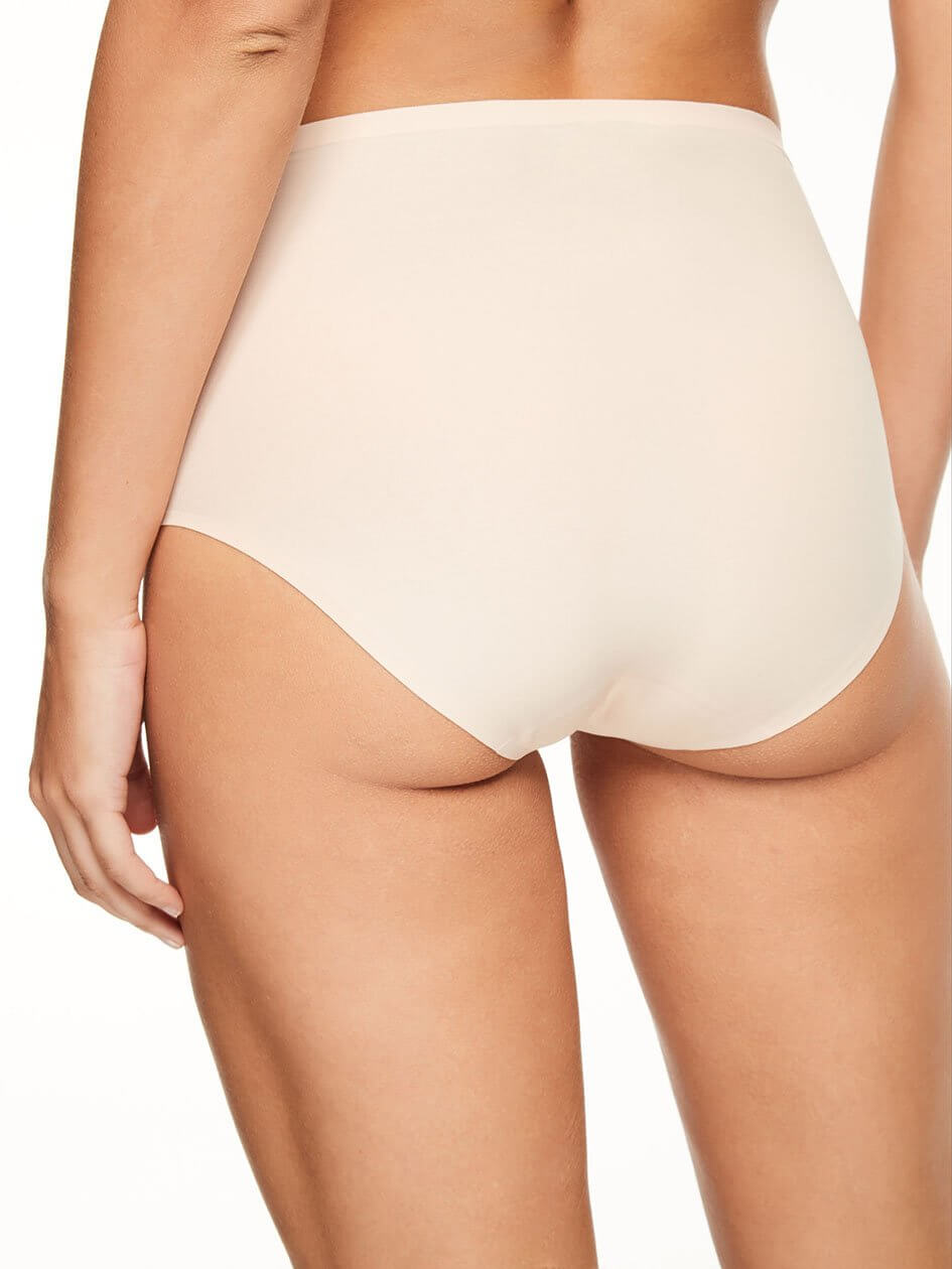 Chantelle Soft Stretch High Waist Brief - Golden Beige Full Brief Chantelle