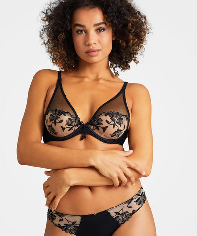 Aubade - Lovessence Underwired Triangle Bra Noir Triangle Bra Aubade 