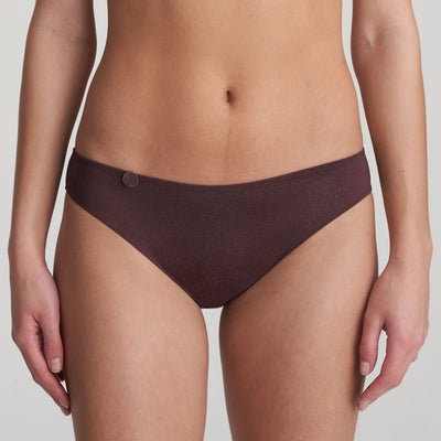 Marie Jo L'Aventure Tom Culotte Brésilienne - Aubergine